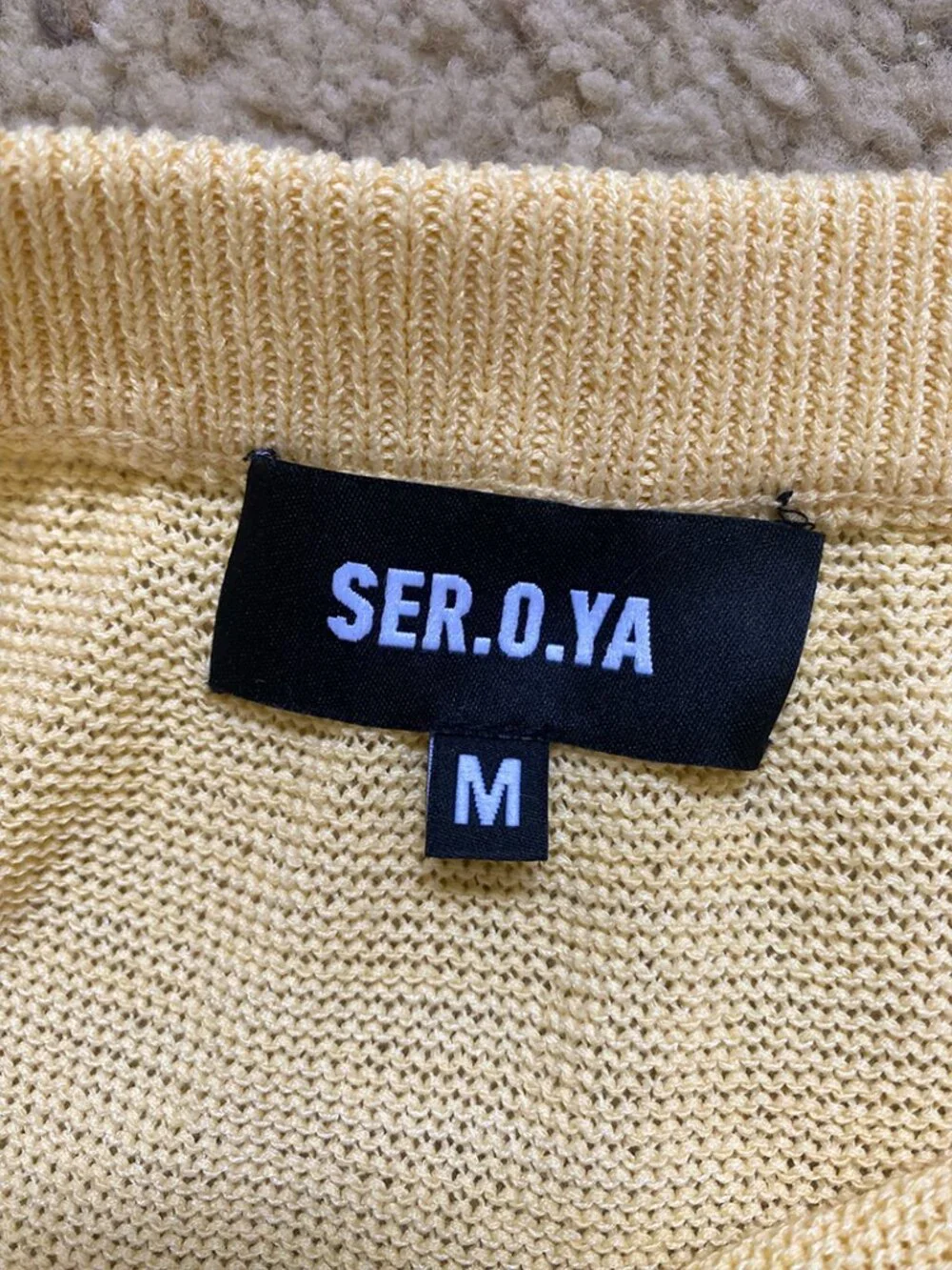 SER.O.YA Kora Maxi Skirt Butter Yellow Medium